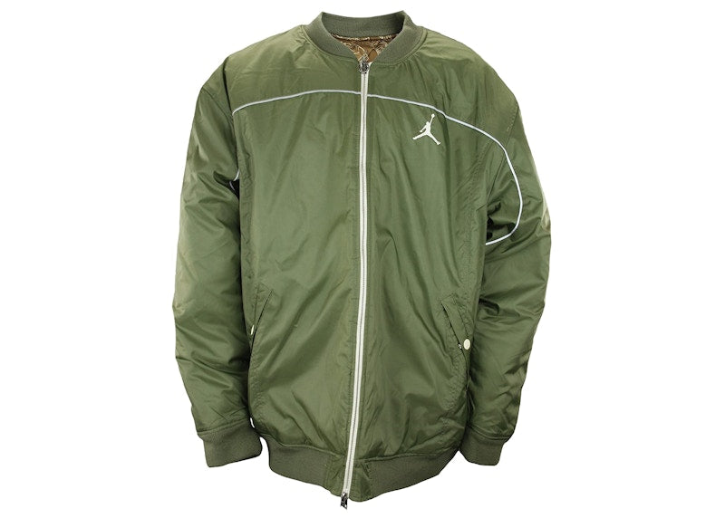 Jordan Aviator Reversible Jacket Green