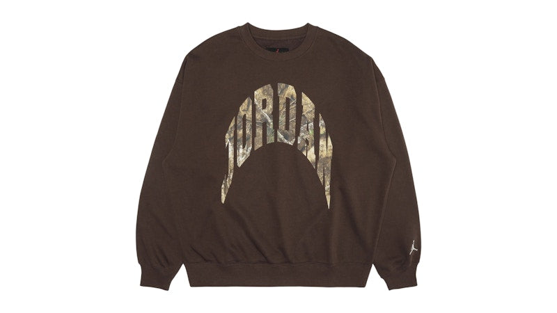 Jordan Brooklyn Realtree Crewneck Baroque Brown