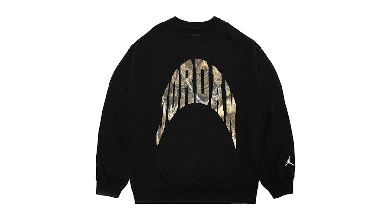 Jordan Brooklyn Realtree Crewneck Black