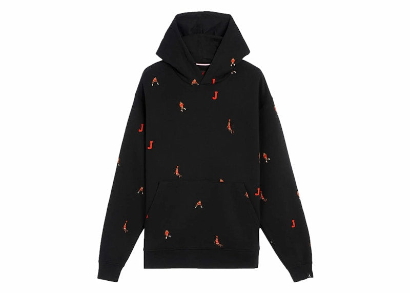 Jordan Essential Holiday Jumpman Fleece Pullover Hoodie Black