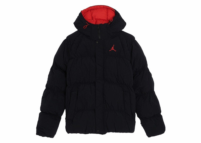 Jordan Essential Puffer Jacket Black/Red