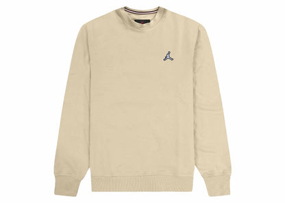 Jordan Essentials Fleece Crew Pullover Sweatshirt Cream
