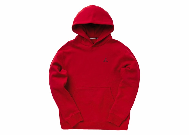Jordan Essentials Fleece Pullover Hoodie Red