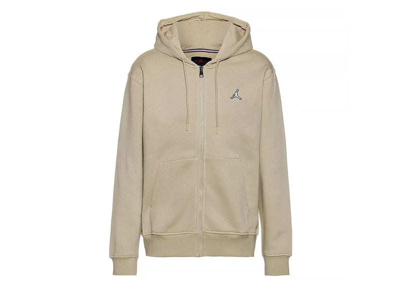 Jordan Essentials Full-Zip Fleece Hoodie Beige