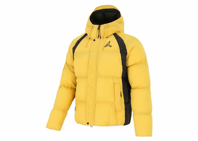 Jordan Essentials Puffer Jacket Yellow/Black