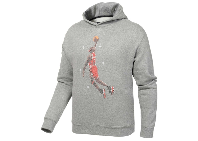 Jordan Essentials Slam Dunk Contest Graphic Fleece Hoodie Carbon Heather
