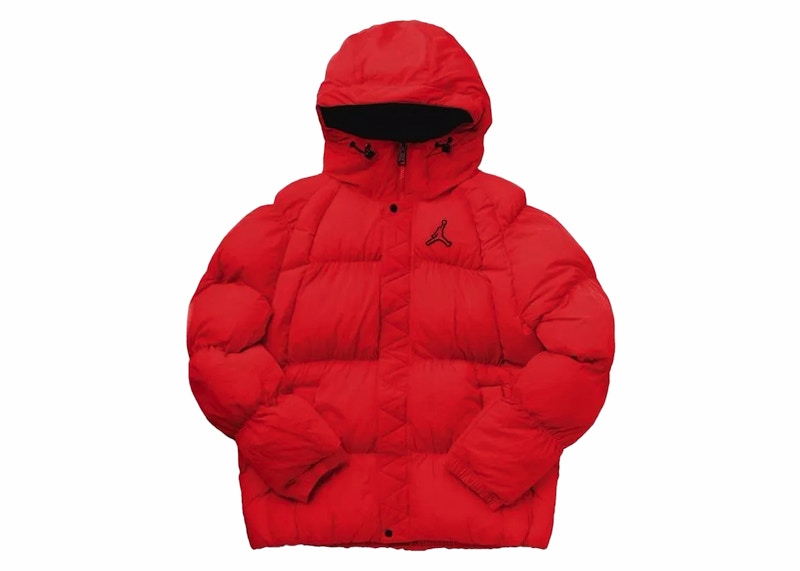 Jordan Essentials Statement Puffer Jacket Red/Red
