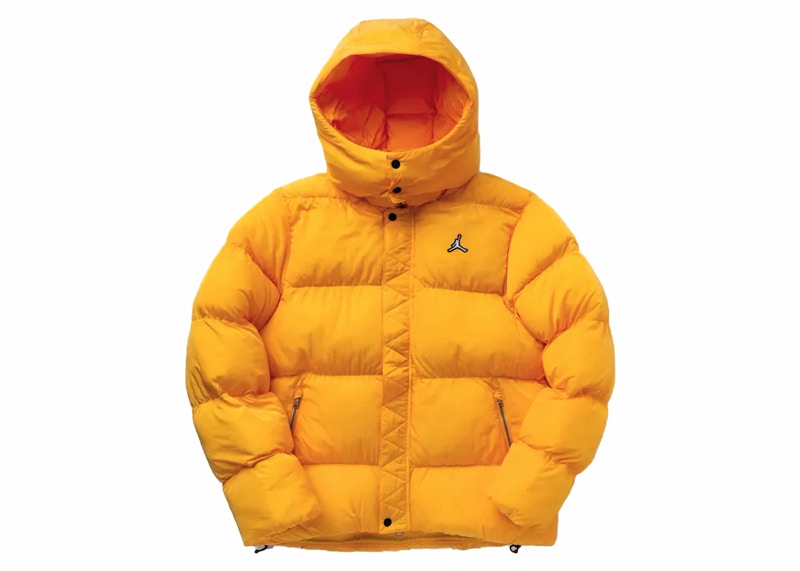Jordan Essentials Statement Puffer Jacket Yellow