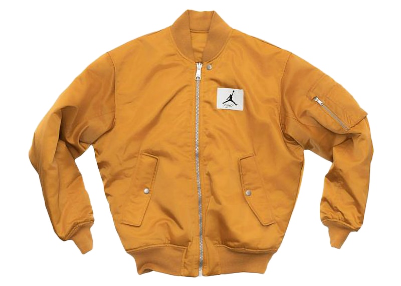 Jordan Essentials Statement Varsity Jacket Orange