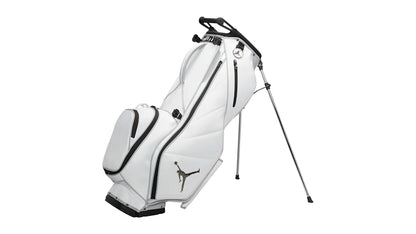 Jordan Fade Away Premium Mirror Six-Way Golf Bag White/Wolf Grey/Metallic Silver