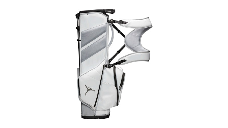 Jordan Fade Away Premium Mirror Six-Way Golf Bag White/Wolf Grey/Metallic Silver