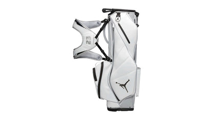 Jordan Fade Away Premium Mirror Six-Way Golf Bag White/Wolf Grey/Metallic Silver