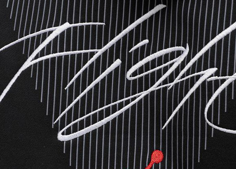 Jordan Flight Graphic Pullover Hoodie Black/Gym Red