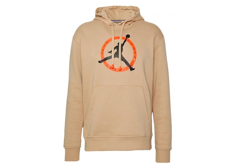 Jordan Flight MVP Graphic Fleece Pullover Hoodie Brown