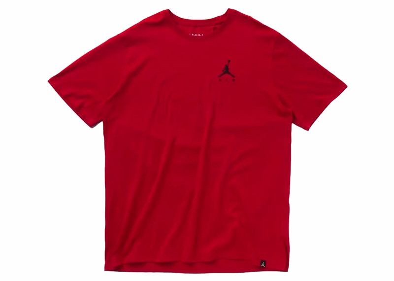 Jordan Jumpman Air Embroidered T-shirt Red
