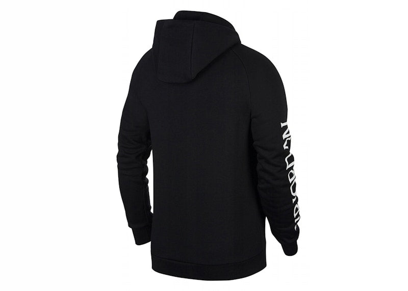 Jordan Jumpman Classic Sleeve Print Hoodie Black