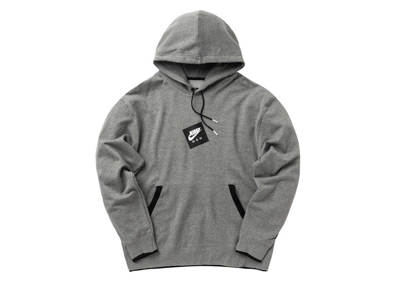 Jordan Jumpman Classics Printed Hoodie Grey