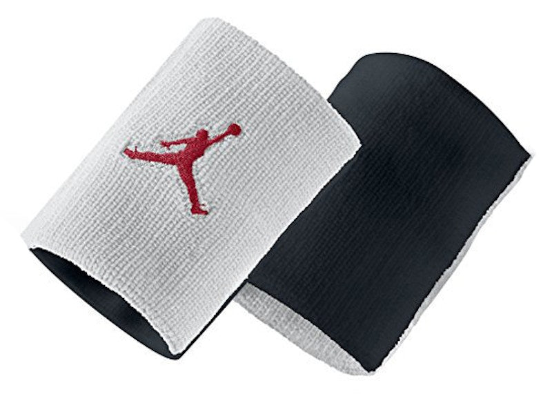 Jordan Jumpman Wristband White/Black