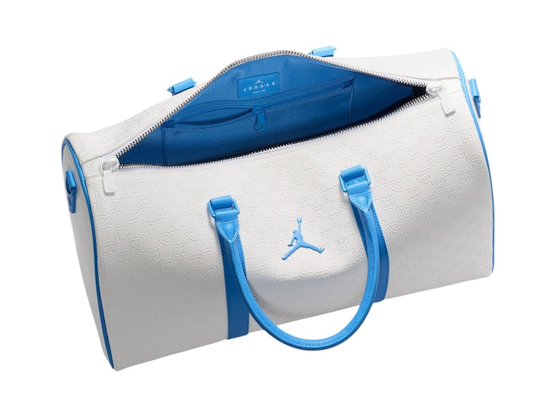 Jordan Monogram Duffle 25L Bag White