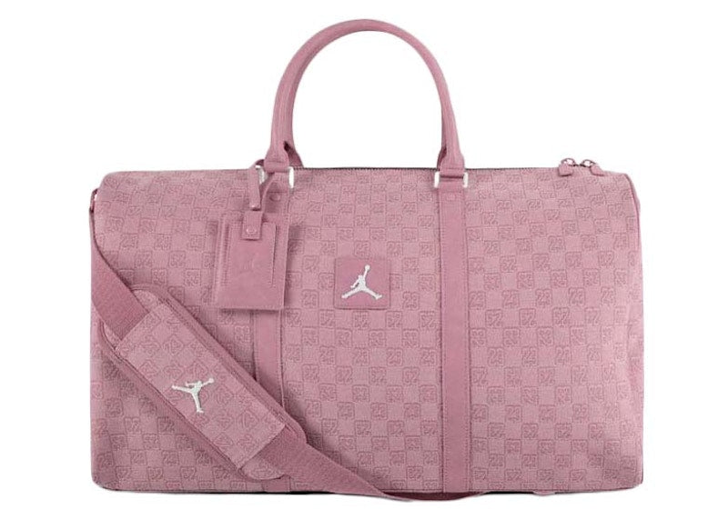 Jordan Monogram Duffle (40L) Pink Glaze