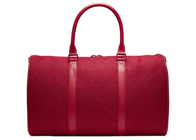 Jordan Monogram Duffle Bag Red