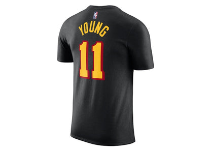 Jordan NBA Atlanta Hawks Trae Young Statement Edition T-shirt Black/Yellow