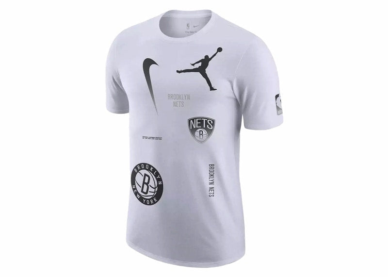 Jordan NBA Brooklyn Nets Courtside Statement Edition Max 90 T-shirt White