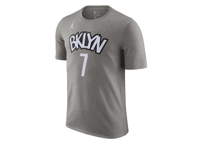 Jordan NBA Brooklyn Nets Kevin Durant T-shirt Grey