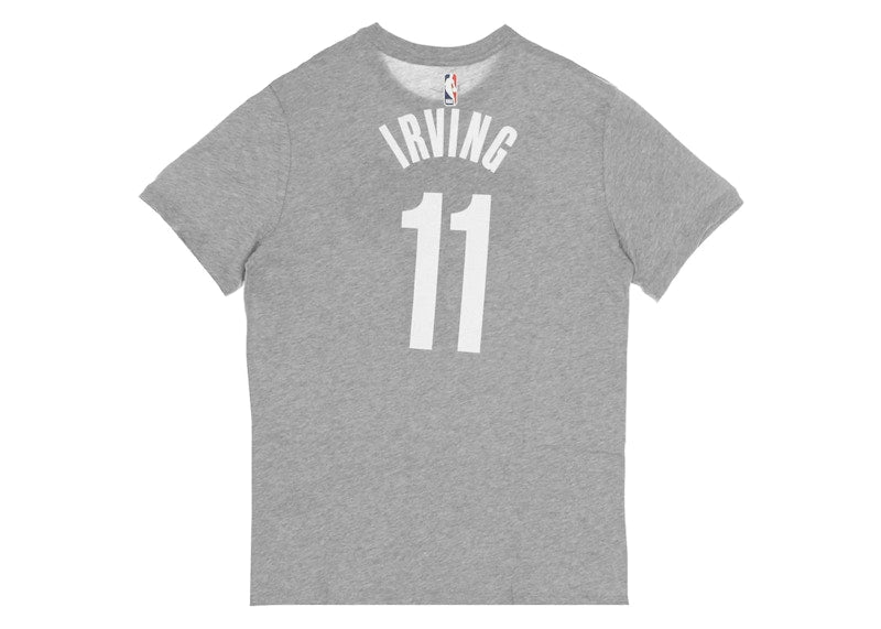 Jordan NBA Brooklyn Nets Kyrie Irving T-shirt Grey/White