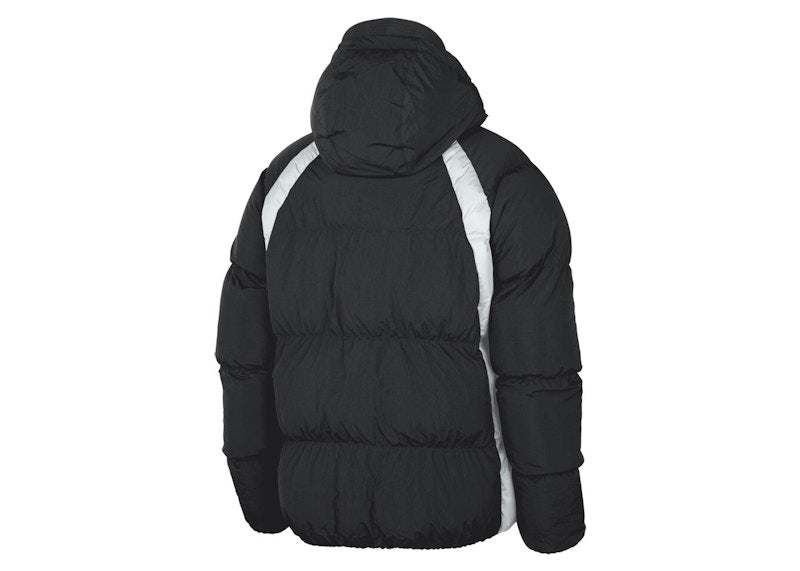 Jordan NBA Brooklyn Nets Puffer Loose Fit Jacket Black/White