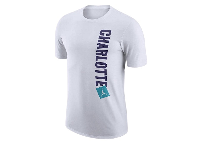 Jordan NBA Charlotte Hornets Essential Statement Edition T-shirt White