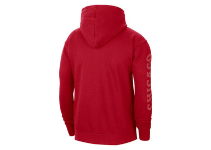Jordan NBA Chicago Bulls Statement Edition Loose Fit Hoodie Red