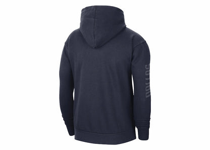 Jordan NBA Dallas Mavericks Courtside Statement Edition Loose Fit Hoodie Dark Blue