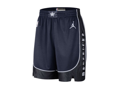 Jordan NBA Dallas Mavericks Statement Edition Swingman Dri-FIT Shorts Navy/White