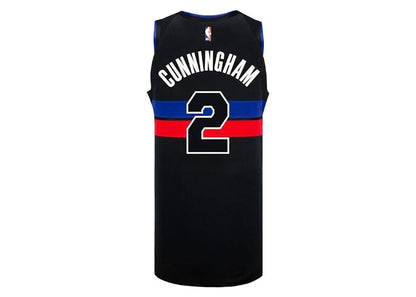 Jordan NBA Detroit Pistons Cade Cunningham Statement Swingman 2024/25 Jersey Black