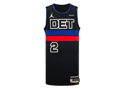 Jordan NBA Detroit Pistons Cade Cunningham Statement Swingman 2024/25 Jersey Black