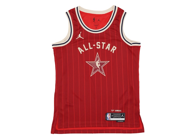 Jordan NBA Dri-Fit All Star Tatum Jersey Red