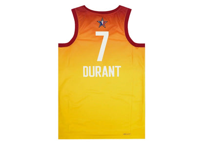 Jordan NBA Kevin Durant All Star 2023 Jersey Yellow/Orange
