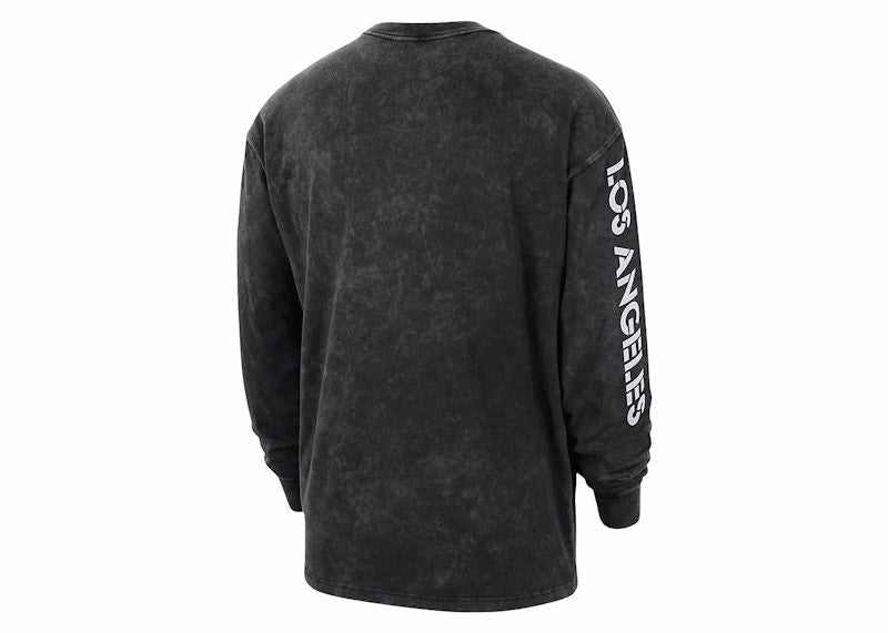 Jordan NBA Los Angeles Lakers Max 90 Courtside L/S T-shirt Black