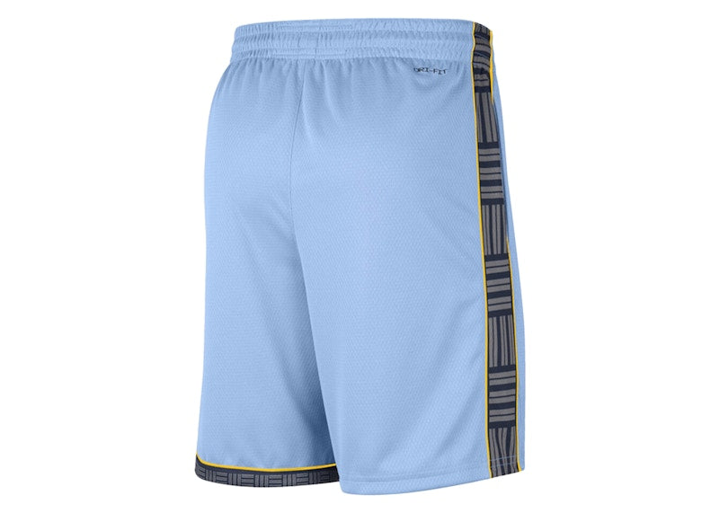 Jordan NBA Memphis Grizzlies Statement Edition Swingman Dri-FIT Shorts Light Blue/Dark Blue