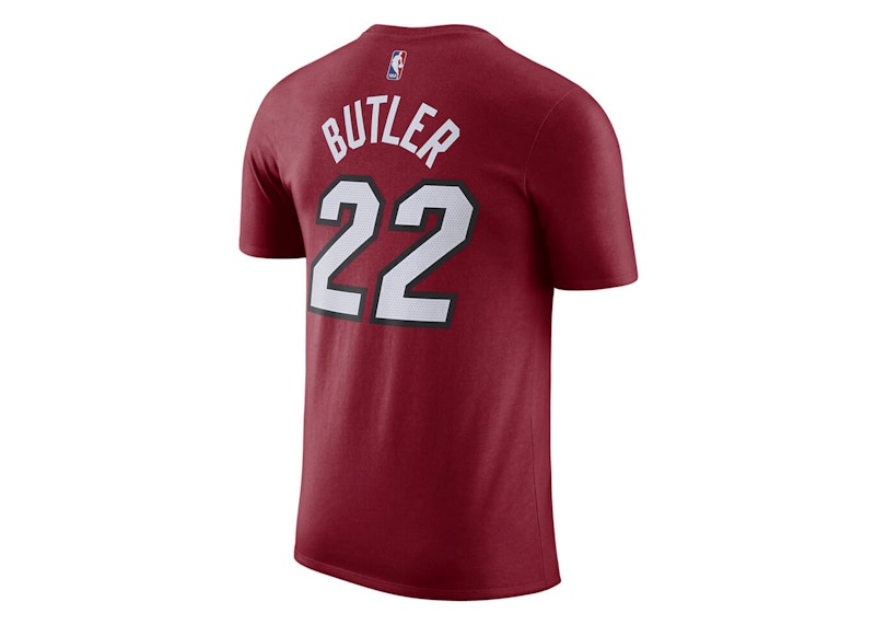 Jordan NBA Miami Heat Jimmy Butler Statement Edition T-shirt Red