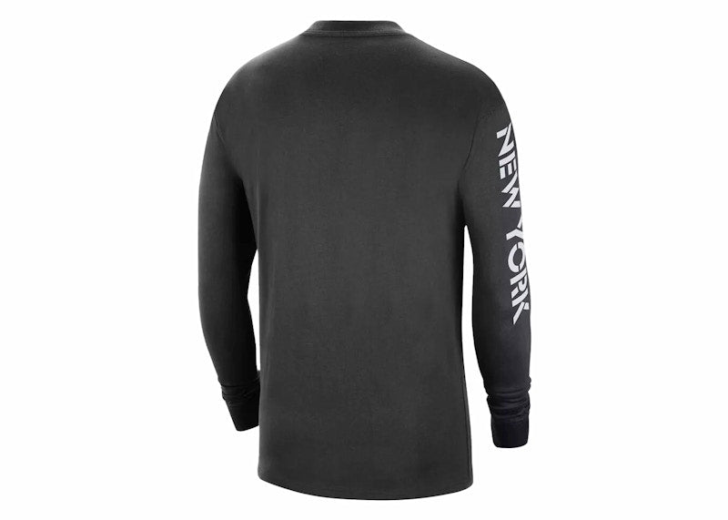 Jordan NBA New York Knicks Courtside Statement Loose Fit T-shirt Black