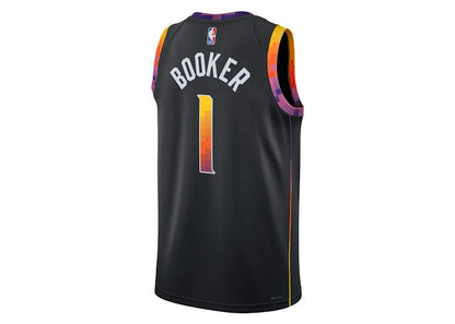 Jordan NBA Phoenix Suns Devin Booker Statement Edition Dri-Fit Swingman Jersey Black/Multicolor