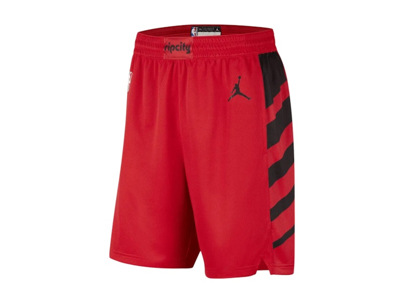 Jordan NBA Portland Trail Blazers Statement Edition Shorts Red/Black