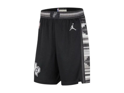 Jordan NBA San Antonio Spurs Statement Edition Shorts Black/Grey
