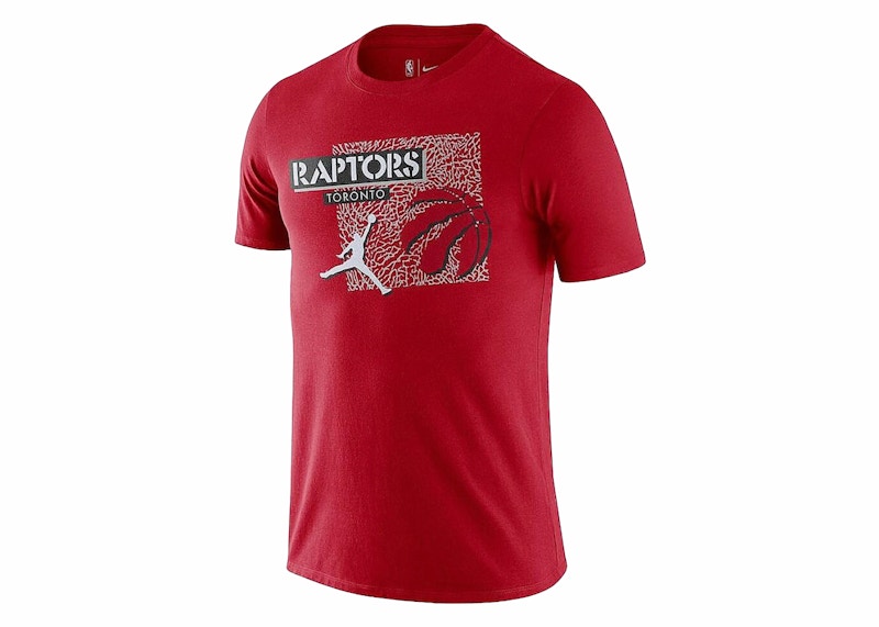 Jordan NBA Toronto Raptors Dri-Fit T-shirt Red