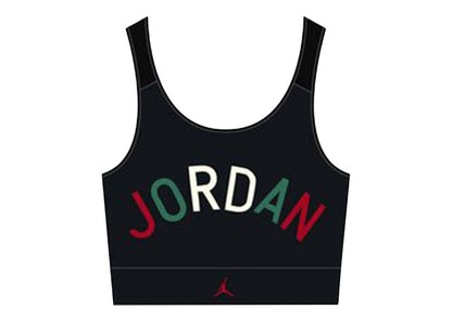 Jordan Women's Nina Chanel Abney Sports Bra Black/University Red