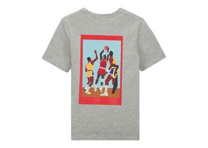 Jordan Women's Nina Chanel Graphic T-shirt Dark Heather Grey