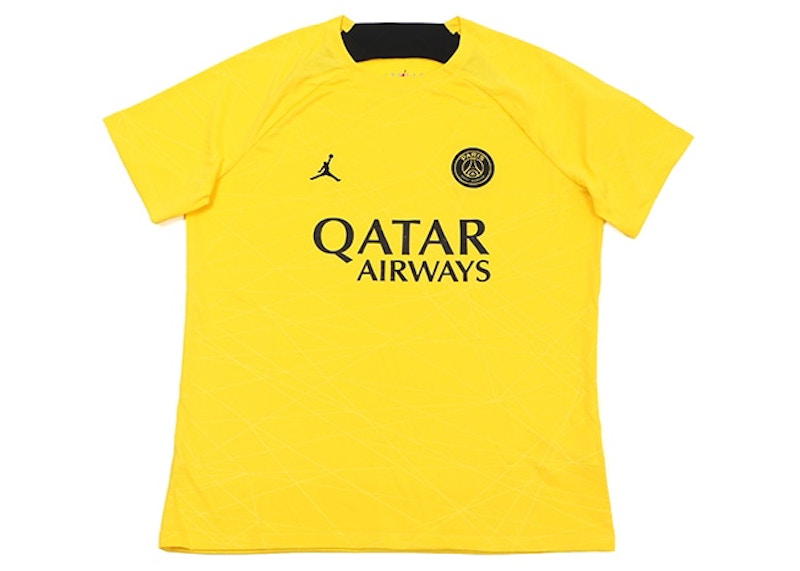 Jordan Paris Saint-Germain Academy Pro Jersey Tour Yellow