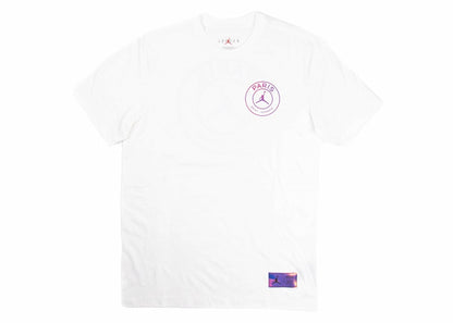 Jordan Paris Saint-Germain Graphic Logo T-shirt White